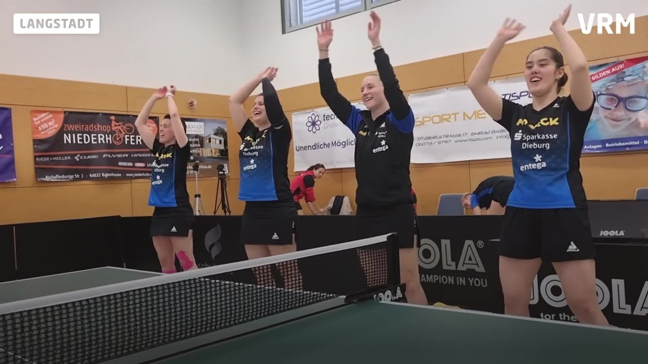 TSV Langstadt erreicht Finale um deutsche Meisterschaft im Tischtennis