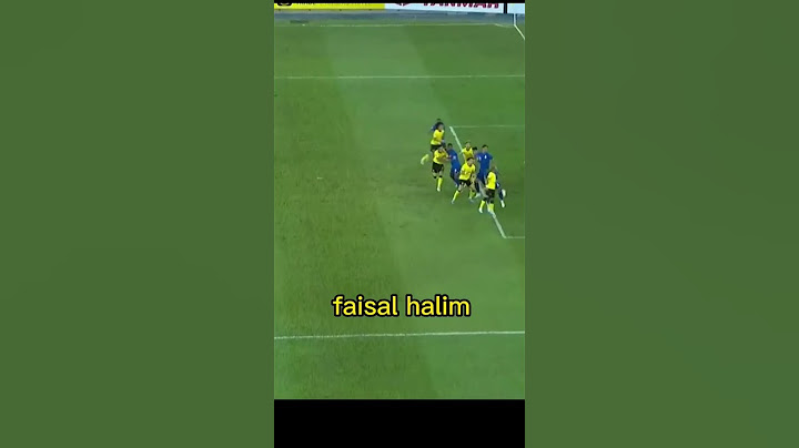 MALAYSIA VS SINGAPORE  (AFF Mitsubishi Electric Cup 2022).Faisal halim.