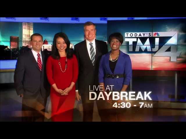 Live at Daybreak on TODAY'S TMJ4 class=