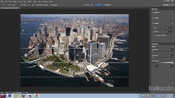 Adobe Photoshop CS6 Photoshop Tilt Shift Effect  Tutorial