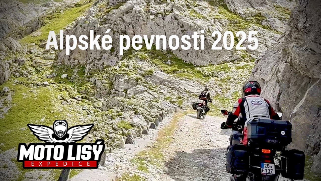 MOTO-TRIP 2025 - Alpské pevnosti Itálie/Francie 4K
