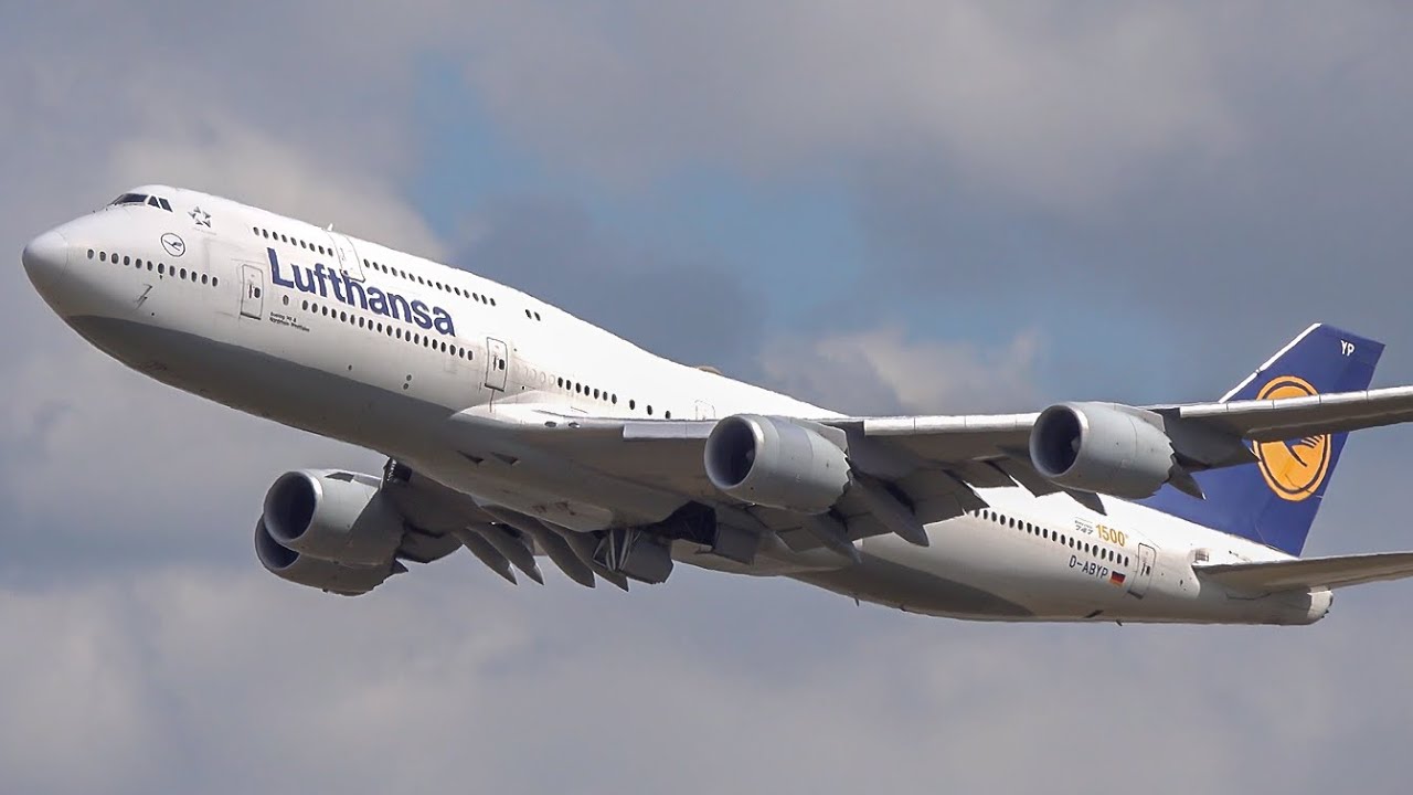 Frankfurt Airport Plane Spotting | 30 HEAVY Plane Takeoffs and Landings | A380 A340 747 777 757