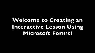 Create an Interactive Lesson using Microsoft Forms Wealth