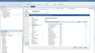 Android Permissions in Delphi