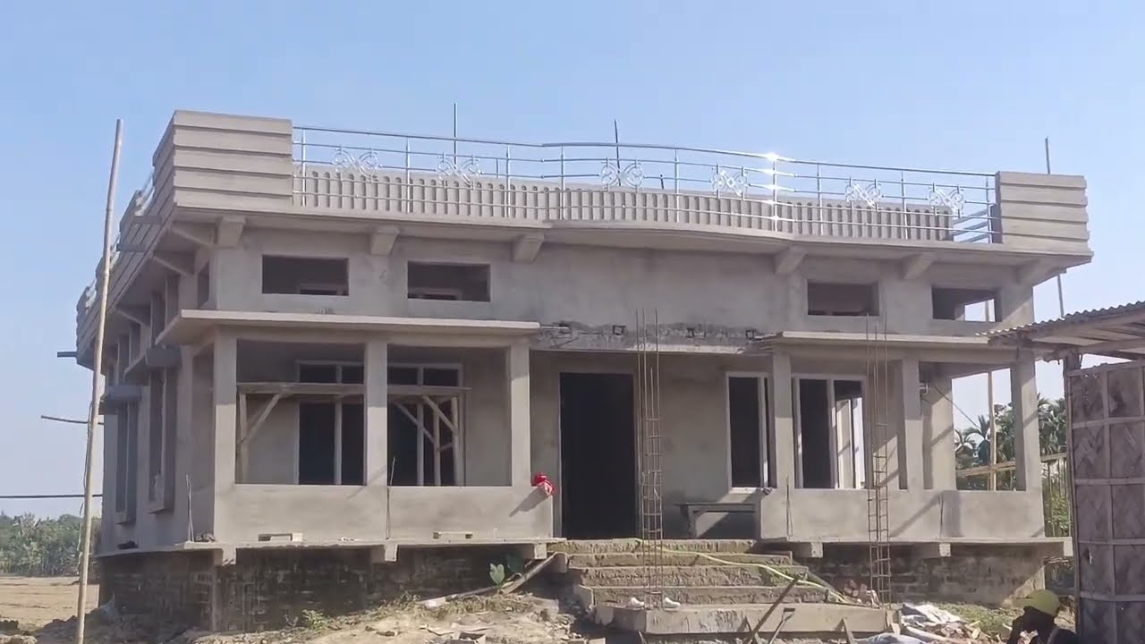 আজি লৈ আহিছু New Model Assam Type House চাওক আজিৰ videoত কিমান দুনিয়া হ'ল 