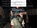 Melodic Minor Scale Lick 3 #jazz #bass