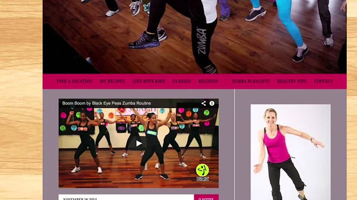 2014 Comm 132 Sarah Hedberg Zumba Social Media Sec...