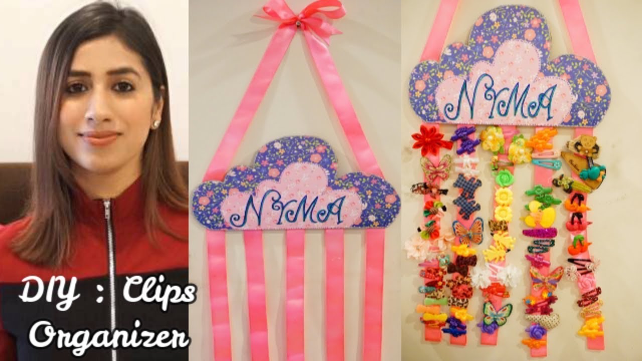 DIY : Clips Organizer - YouTube