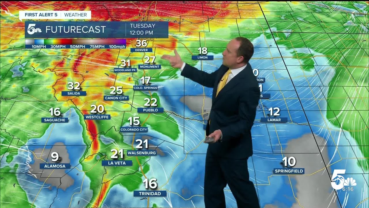 Warmest day of the year on Tuesday ahead of our next cold front - YouTube