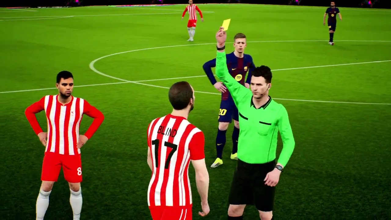 efootball 26 La Liga Girona vs Barcelona le derby Catalan 