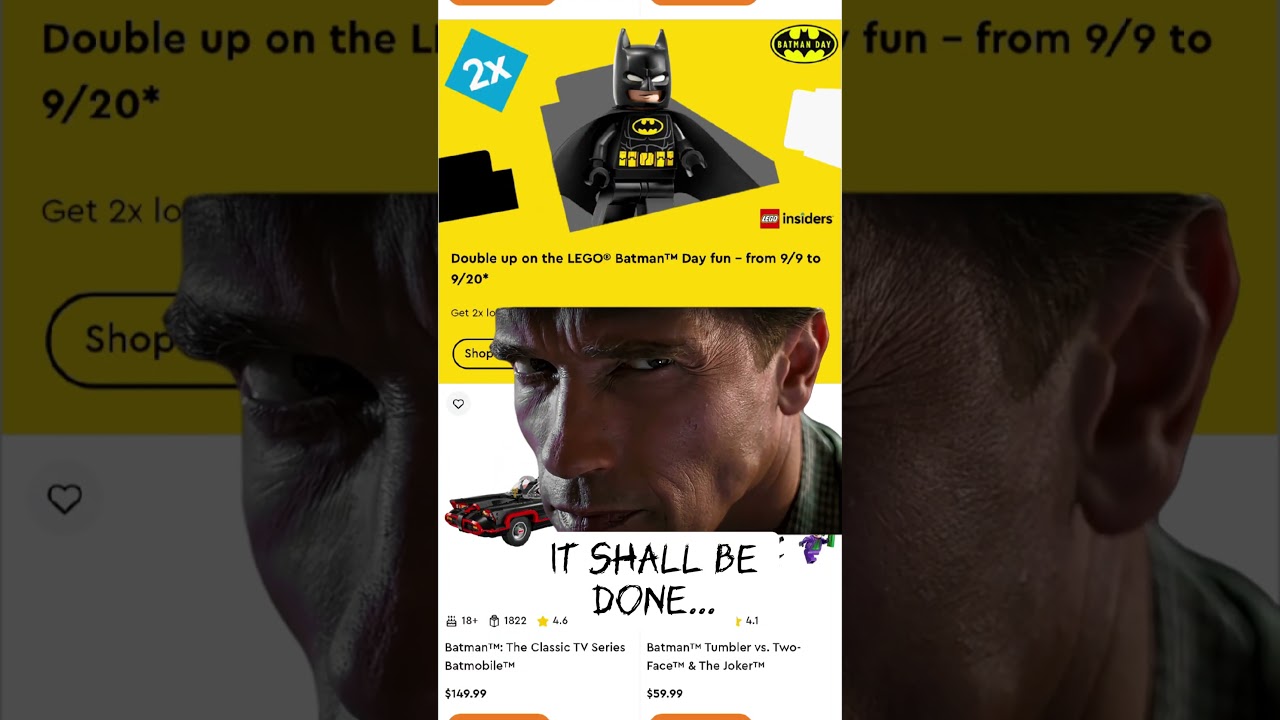 I will be buying the Holy Grail Batman Set I've been waiting on!!! 