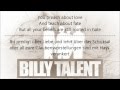 Billy Talent - Viking Death March (Lyrics/Übersetzung) HQ