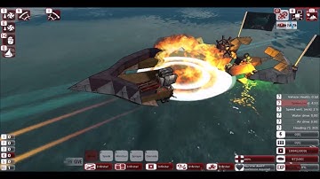 From The Depths: How to Compact particle cannon and turrets