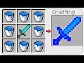 HOW TO CRAFT a WATER SWORD? SECRET RECIPE *OVERPOWERED* (Minecraft 1.13 Crafting Recipe)