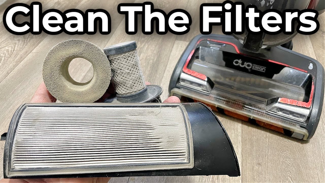 Как почистить фильтры на беспроводном вертикальном пылесосе Shark (ION P50 / IC160)