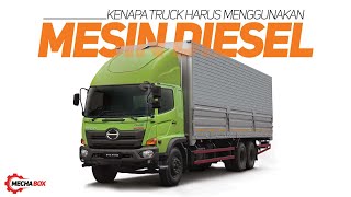 Kenapa Truck Harus Menggunakan Mesin Diesel ? | Kenapa Tidak Menggunakan Mesin Bensin ?