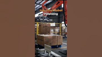 EVSROBOT - Industrial Robot Palletizing#evsrobot #industrialrobots #palletizing #smartfactory