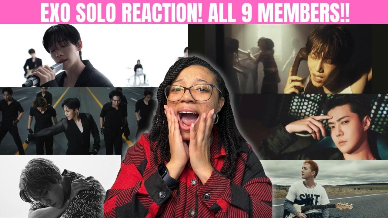 EXO: REACTING TO ALL 9 MEMBERS' SOLO MUSIC! WAIT ON ME, UN VILLAGE, ON ME, OVERDROP, SHEEP, & MORE!