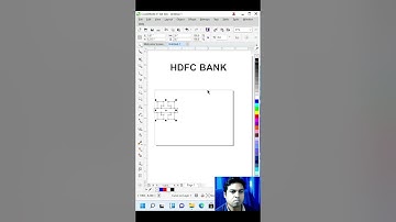 Coreldraw HDFC Bank Logo #coreldraw # shorts #yt_shorts #coreldrawtutorial