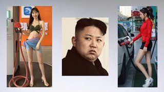 Shocking reason why the most beautiful women work at gas stations in North Korea