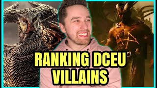 Every DCEU Villain Ranked Worst to Best!
