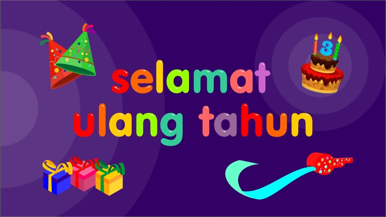  Selamat  Ulang  Tahun  Lagu Anak Populer YouTube