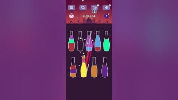 Water Sort Puzzle | Level 54 | Gameplay