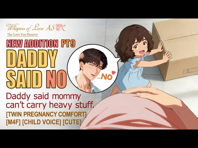 🤰Daddy Said Mommy Isn’t Allowed to Bend Down Anymore | Family ASMR Protective Husband | Pregnancy❤️