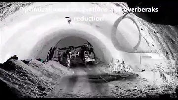 Laser scanning to optimize tunnel construction