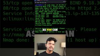 How hackers discover services on server using NMAP | Cybersecurity | Kali Linux