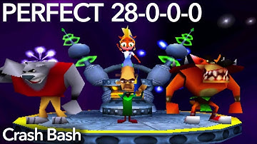 Crash Bash - Tournament: Perfect 28-0-0-0 | Allen