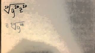 Math 96 - Radicals and Rational Exponents