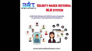 Solidity-based referral MLM system #brtmultisoftware