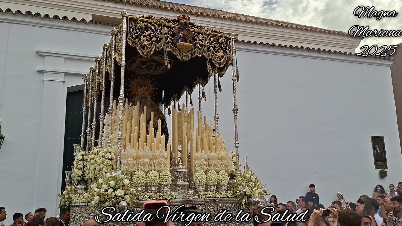 Salida de la Virgen de la Salud | Magna Mariana Huelva 2025 [4K]