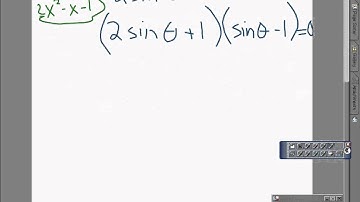 6-8 Solving Trig Equations: Using a Trig Identity