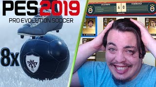8 SİYAH TOP ÇIKARDIM !! TÜRK RAKİBE 6 - 0 ŞOKU PES 2019