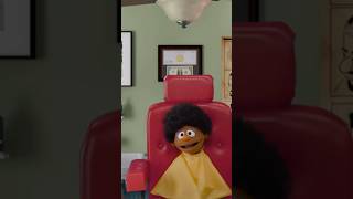 First Barbershop Haircut #sesamestreet