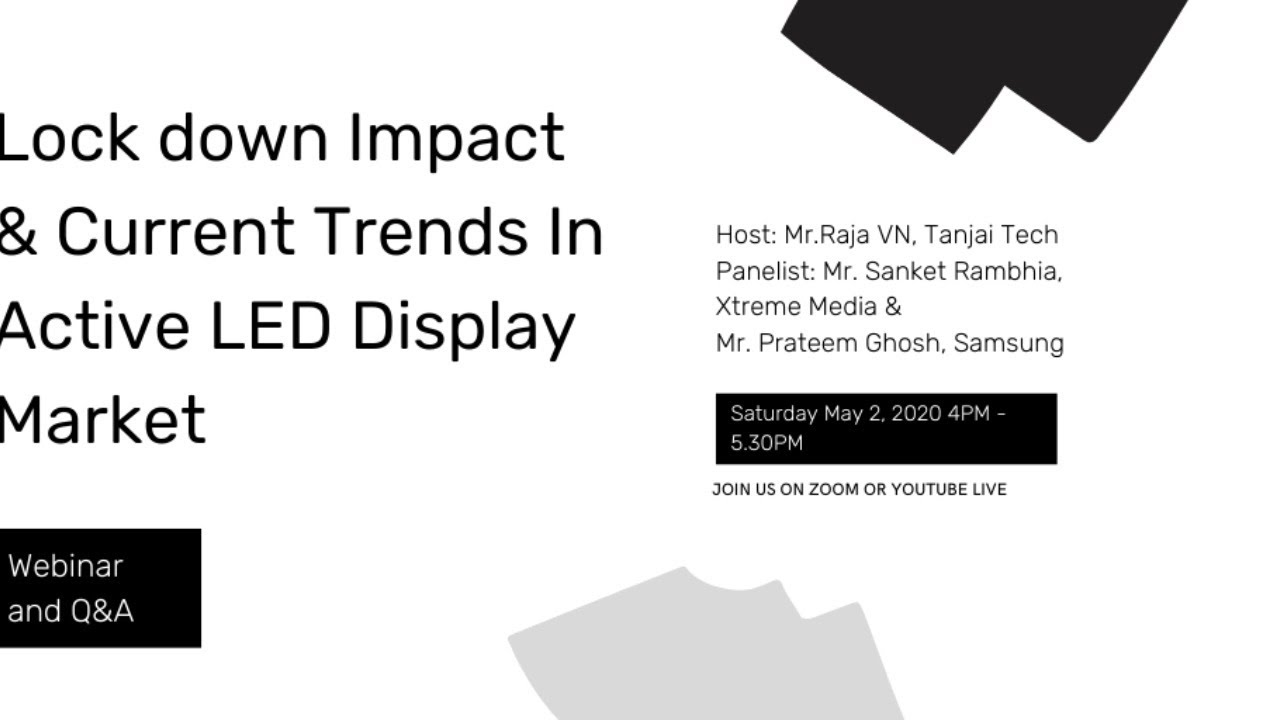 Lockdown Impact & Current Trends in Active LED Display Market