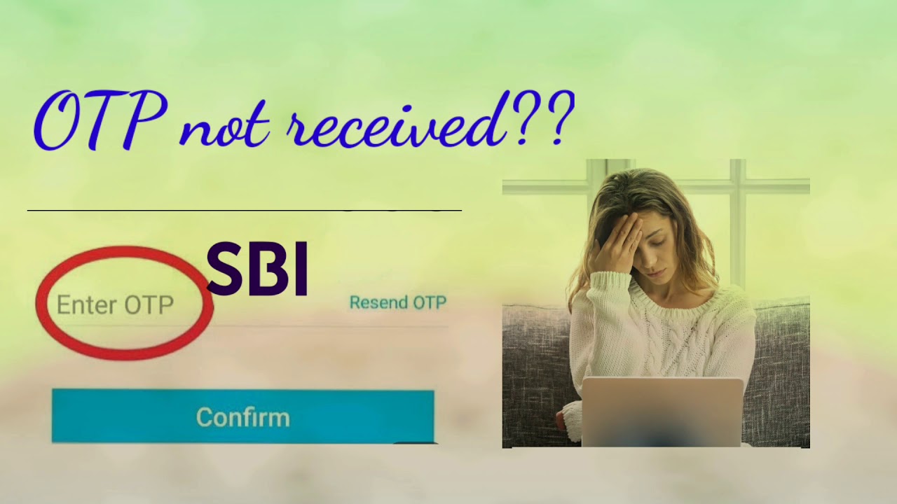Get OTP on email || SBI internet banking 