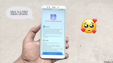 Finally MIUI 12.5 First India Stable Update For Xiaomi Phone | MIUI 12.5 Official Update