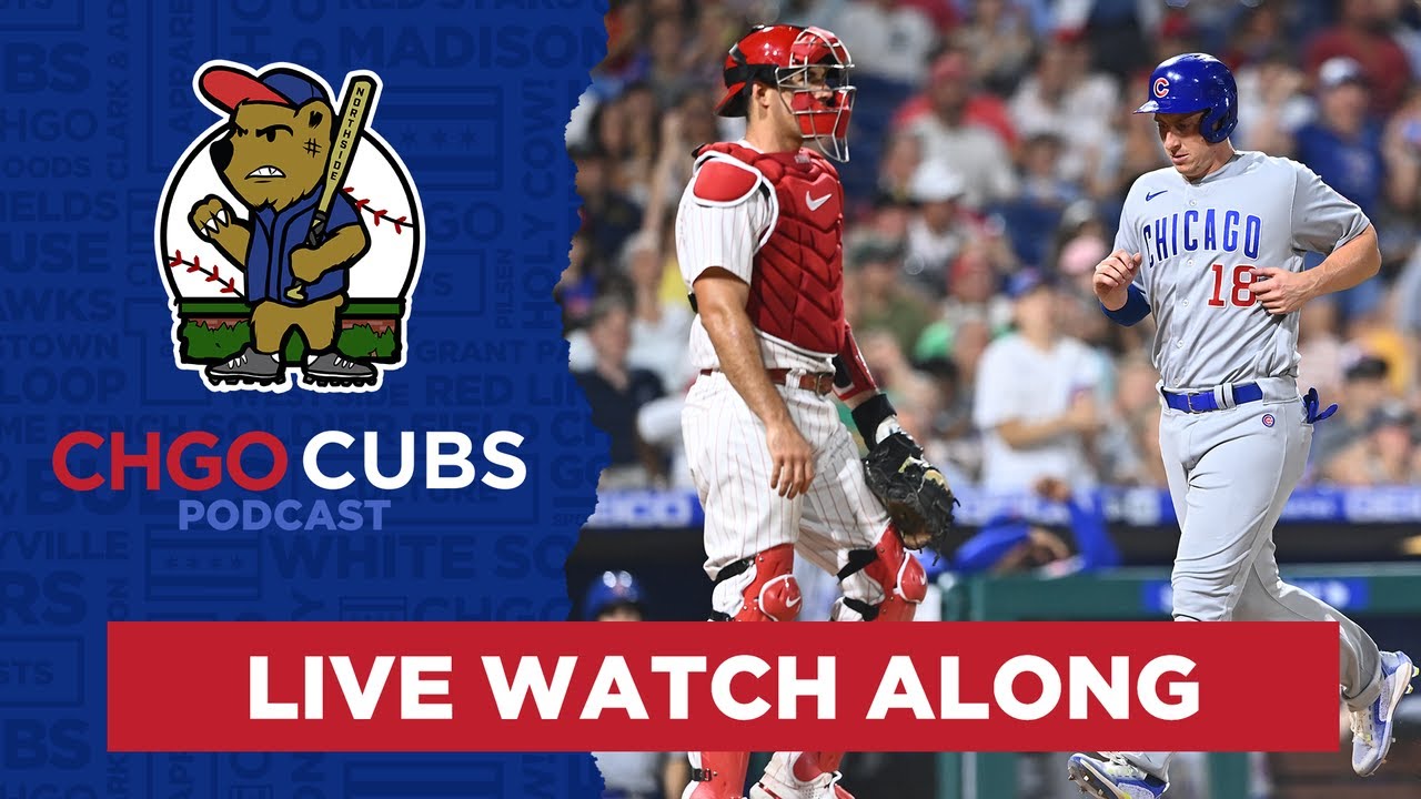 Chicago Cubs vs Phillies live PointsBet watch along and Postgame CHGO Cubs 