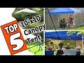 🌻 The Best 10x10 Canopy Tent 2019 - 5 Top Rated Small Canopy Shelter Tents On The Market Today