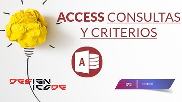 Curso de Access - Consultas y Criterios | Designicode