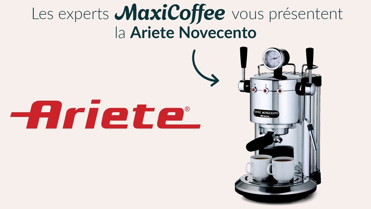 Ariete Novecento | Machine expresso compacte | Le Test MaxiCoffee - YouTube