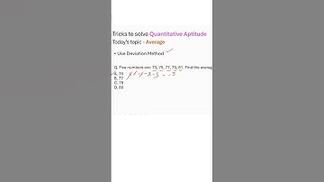 Tricks for IBPS SO #ibps #govtjobs #itjobs #aptitude #gate #interview #average #datainterpretation