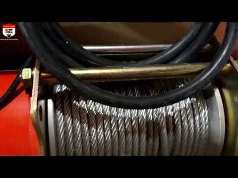 Video Tời điện KIO WINCH GG500L - 500kg - Đài Loan - youtube