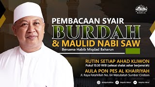 Pembacaan Syair Burdah dan Maulid Nabi SAW // 15 November 2020