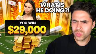 BLACKJACK BUT I PLAY AGAINST THE BOOK...