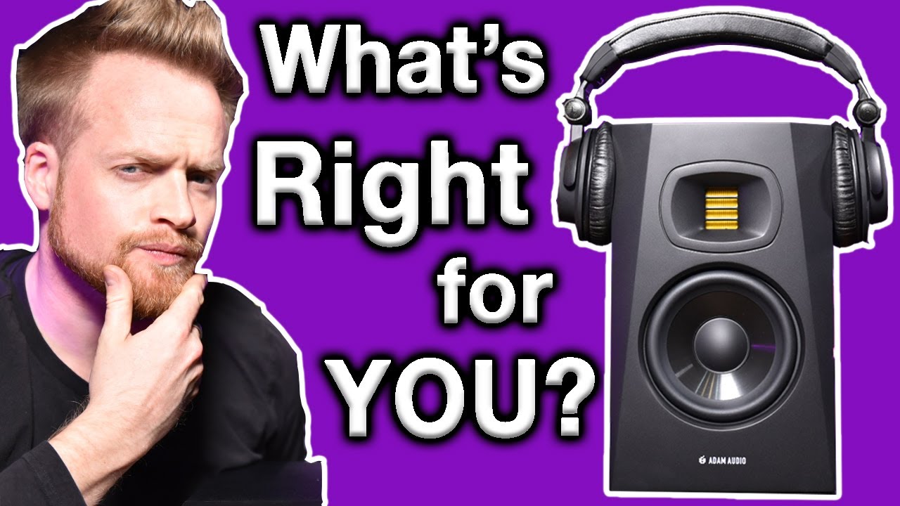 SPEAKERS vs HEADPHONES Adam Audio SP5s & T5Vs YouTube