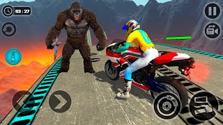 Impossible Motor Bike Stunt Tracks  – 3D Motorcycle Racing Games – Android Gameplay #7 screenshot 5